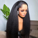 Lagos Hairline Preshaped M Hairline 13x6 Skin Melt Lace Front Wig Kinky