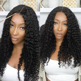 Upgraded Drawstring Dome Cap 3D Fitted Pre-Cut HD Lace Closure Wig Burmese Curls