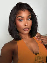 Lagos Hairline Bob Wig 13x6 M Hairline Human Hair Lace Front Wig