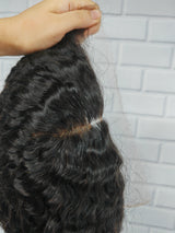 Burmese Curls Bob Wig Preplucked Human Hair Curly Lace Wigs