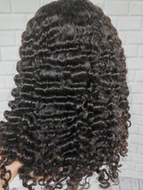 Burmese Curls Bob Wig Preplucked Human Hair Curly Lace Wigs