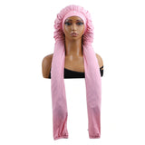 Long Hair Pantyhouse Bonnets for Sleeping 2 in 1 Long Hair & Braids Protection Bonnet