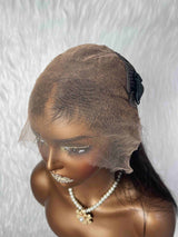 {LAST-PIECE-CLEARANCE} 13x6 Knot-Free HD Lace Front Straight Human Hair Lace Wig