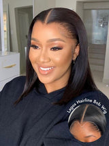 Lagos Hairline Bob Wig 13x6 M Hairline Human Hair Lace Front Wig