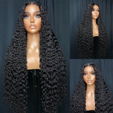 2x6 Deep Middle Part HD Skin Melt Lace Human Hair Glueless Wig Water Wave