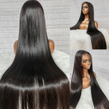 {Clearance} 13x4 3D FULL FRONTAL Skin Melt Lace Preplucked Human Hair Lace Front Wig | Straight