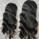 370 Fitted Cap Invisible Strap Skin Melt Lace Frontal Wig | Body Wave