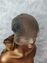 {LAST-PIECE-CLEARANCE} 13x6 Skin Melt Lace Human Hair Lace Front Wig Highlight Body Wave