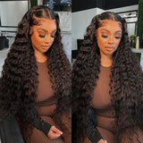 {Clearance} 4X4/13x4 Transparent Lace Wig 250% Human Hair Wig Loose Wave
