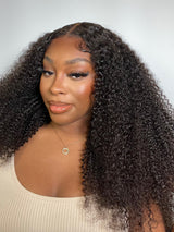 9x6 PartingMax HD Skin Melt Lace Wear Go Glueless Pre-cut Human Hair Lace Wig | Kinky Curly