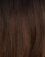 9x6/13x6 Ombre Brown Layered Light Yaki Skin Melt Lace Human Hair Lace Wavy Wig