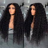 {Clearance} 5x5 Closure Wigs Deep Wave Skin Melt Swiss Lace Wig