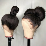 370 Fitted Cap Invisible Strap Skin Melt Lace Frontal Wig | Kinky Straight