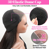 Glueless 6x4 Pre-cut Skin Melt Lace Preplucked Human Hair Wear Go Wigs Highlight
