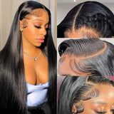 {Clearance} Skin Melt Lace 6x6 | 7x7 Closure Human Hair Straight Lace Wig