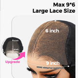 9x6 PartingMax HD Skin Melt Lace Wear Go Glueless Pre-cut Human Hair Lace Wig | Burmese Curls