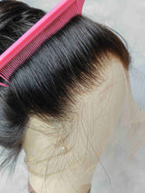 {LAST-PIECE-CLEARANCE} Full Lace Wig Transparent Lace Human Hair Wig Straight