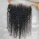 Skin Melt Lace Pre-Plucked Delicate Hairline 13x6 Lace Frontal Burmese Curls/Curly (Not Wig)