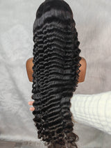 Platinum Cuticle Remy Hair Top Quality Raw Hair Lace Wig Loose Wave