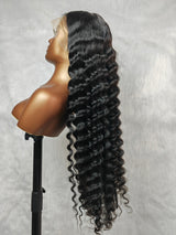 Platinum Cuticle Remy Hair Top Quality Raw Hair Lace Wig Loose Wave