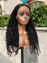 Platinum Cuticle Remy Hair Top Quality Raw Hair Lace Wig Burmese Curls
