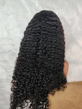 Platinum Cuticle Remy Hair Top Quality Raw Hair Lace Wig Burmese Curls