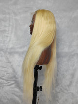 {LAST-PIECE-CLEARANCE} 613 Blonde 13x6 HD Lace Human Hair Lace Frontal Wig