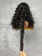 {LAST-PIECE-CLEARANCE} 13X6 HD Skin Melt Lace Delicate Hairline Human Hair Lace Front Wig | Bouncy Wave