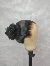 {LAST-PIECE-CLEARANCE} Skin Melt Lace 360 Invisible Strap Human Hair Water Wave Wig