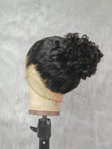 {LAST-PIECE-CLEARANCE} Skin Melt Lace 360 Invisible Strap Human Hair Water Wave Wig