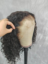 {LAST-PIECE-CLEARANCE} Skin Melt Lace 360 Invisible Strap Human Hair Water Wave Wig