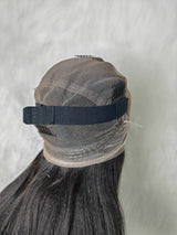 {LAST-PIECE-CLEARANCE} Skin Melt Full Lace Invisible Strap Yaki Human Hair Wig