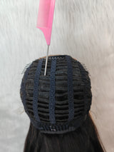 {LAST-PIECE-CLEARANCE} 13x6 Knot-Free Air Cap Skin Melt Lace Human Hair Frontal Wig Straight