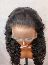 {LAST-PIECE-CLEARANCE} 13x6 Fitted Cap Skin Melt Lace Human Hair Loose Wave Wig