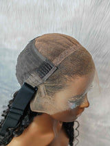 {LAST-PIECE-CLEARANCE} 13x6 Fitted Cap Skin Melt Lace Human Hair Loose Wave Wig