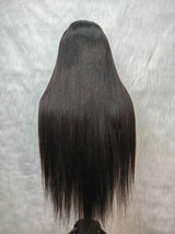 {LAST-PIECE-CLEARANCE} 13x6 Knot-Free Skin Melt Lace Human Hair Yaki Wig