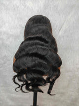 {LAST-PIECE-CLEARANCE} Skin Melt Full Lace Knot-Free Human Hair Lace Frontal Wig Body Wave