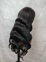{LAST-PIECE-CLEARANCE} Skin Melt Full Lace Knot-Free Human Hair Lace Frontal Wig Body Wave