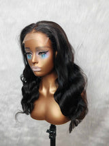 {LAST-PIECE-CLEARANCE} 5x5 Skin Melt Lace Human Hair Wig Body Wave