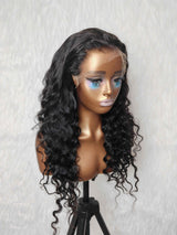 {LAST-PIECE-CLEARANCE} 13x6 HD Lace Front Loose Deep Wave Human Hair Wig