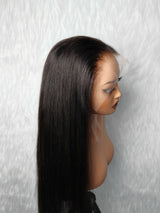 {LAST-PIECE-CLEARANCE} 13x6 HD Lace Front Delicate Hairline Straight Human Hair Lace Wig