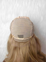 {LAST-PIECE-CLEARANCE} 13x4 Transparent Lace Ash Blonde Human Hair Bob Wig