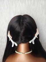 {LAST-PIECE-CLEARANCE} Whole Lace No Mesh Skin Melt Lace Knot-Free Yaki Human Hair Wig