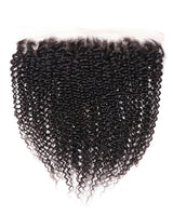 Skin Melt Lace Pre-Plucked Delicate Hairline 13x6 Lace Frontal Burmese Curls/Curly (Not Wig)