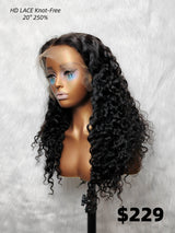 {LAST-PIECE-CLEARANCE} 13x6 Skin Melt Lace Knot-Free Loose Curl Lace Frontal Wig