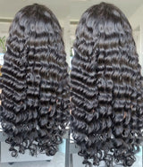 Upgraded Drawstring Dome Cap 3D Fitted Pre-Cut HD Lace Closure Wig Loose Wave