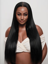 Platinum Cuticle Remy Hair Top Quality Raw Hair Lace Wig Straight
