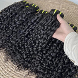High Quality Human Hair Bundles Weave Hair Extension Pixie Curls