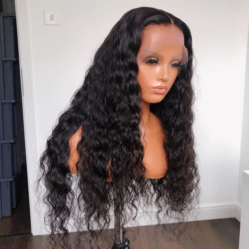 Flash Sale 4X4/13x4 Transparent Lace Wig 250% Human Hair Wig Loose Wave
