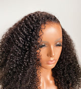 Victoria | 13X4 Preplucked Virgin Human Hair Lace Wig | Kinky Curly